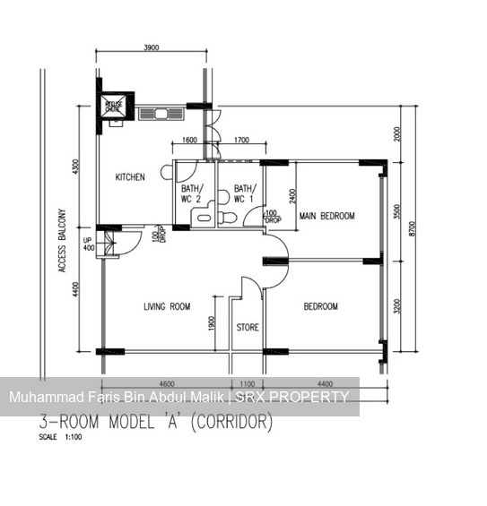 Blk 285 Tampines Street 22 (Tampines), HDB 3 Rooms #522384011